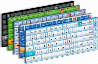 Virtual on-screen keyboard for any taste