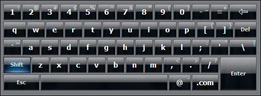 Kiosk Keyboard